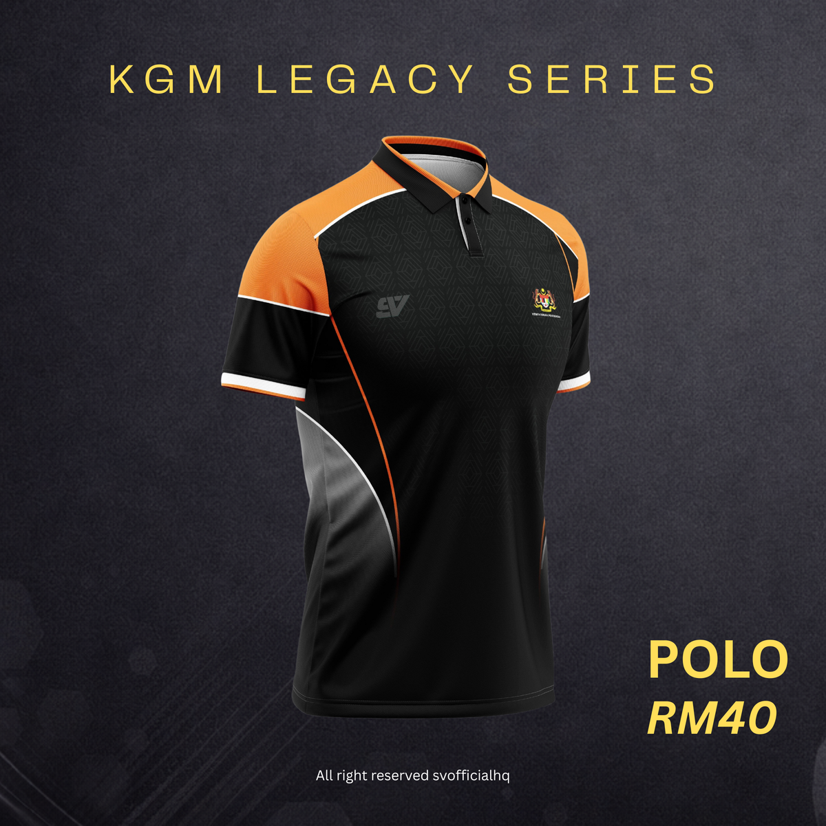 KGM LEGACY SERIES PRE-ORDER ( BLACK )