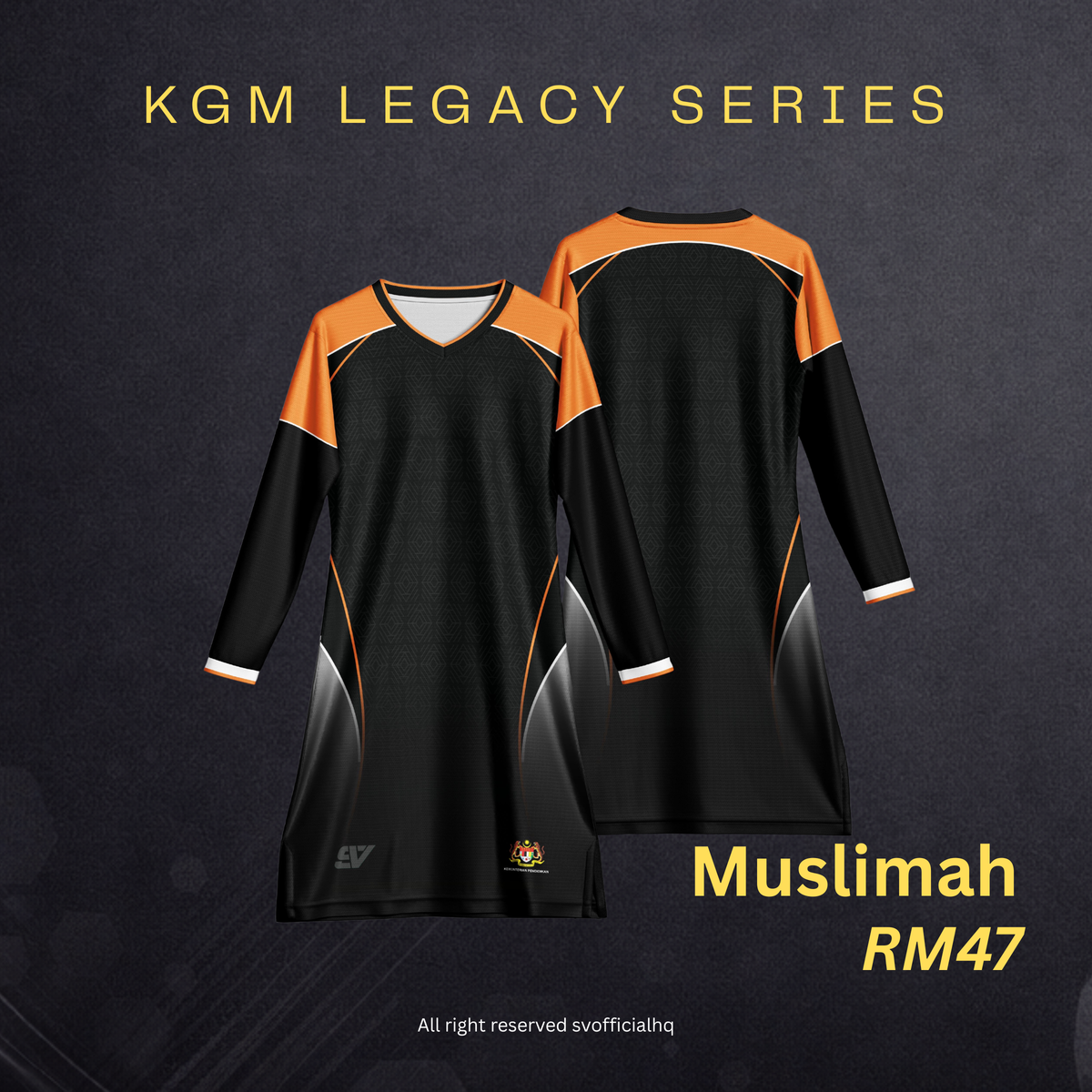 KGM LEGACY SERIES PRE-ORDER ( BLACK )