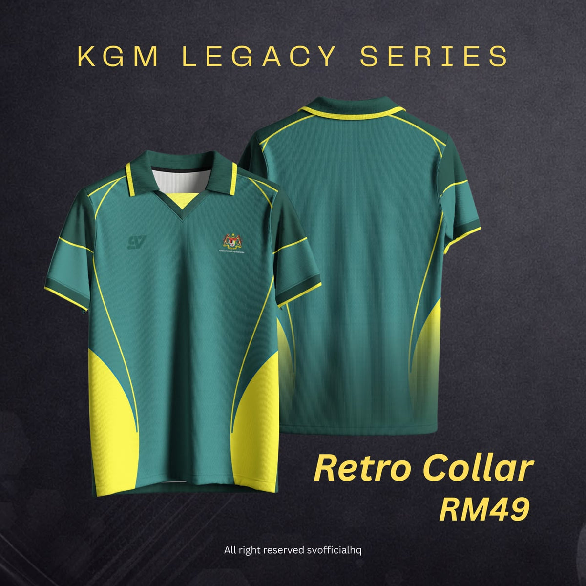 KGM LEGACY SERIES PRE-ORDER ( GREEN )